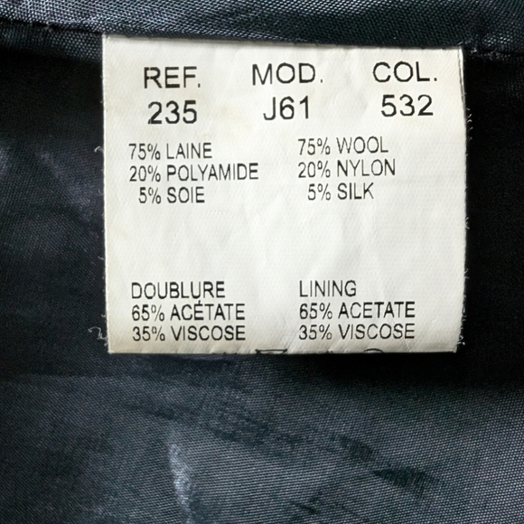 😃Carven A-line mini lined skirt sz L - Picture 6 of 6